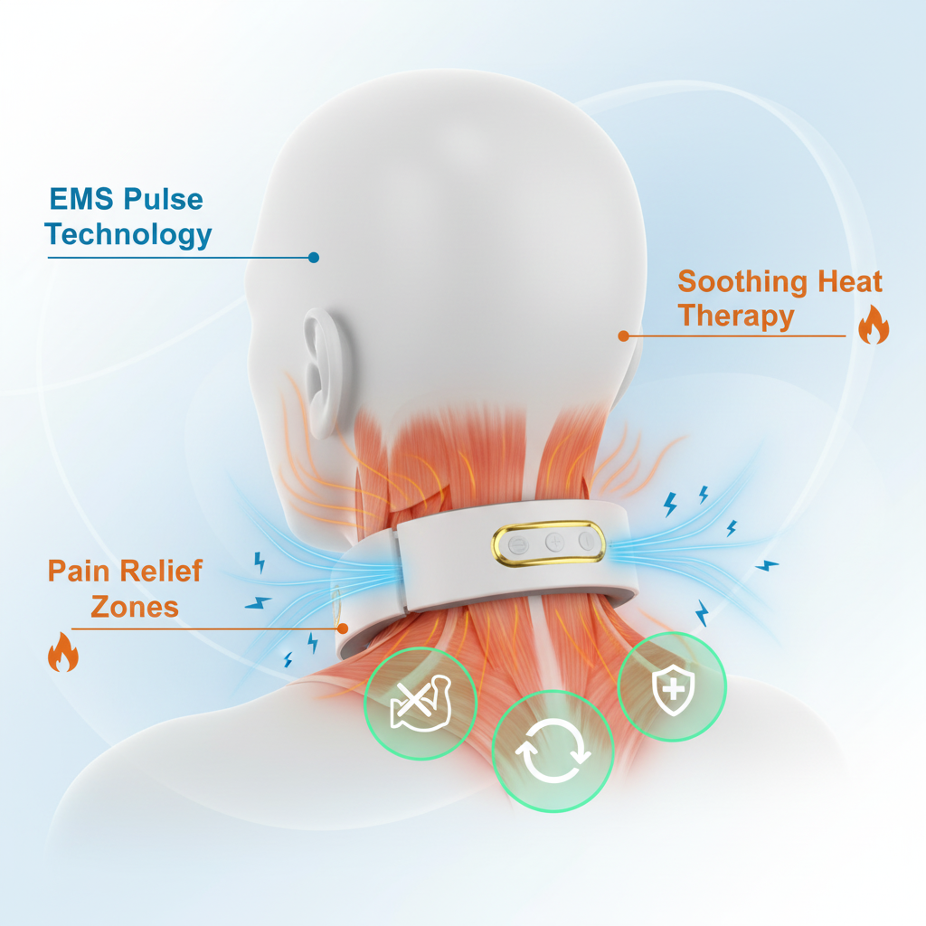 Features - EMS Pulse & Heat Therapy