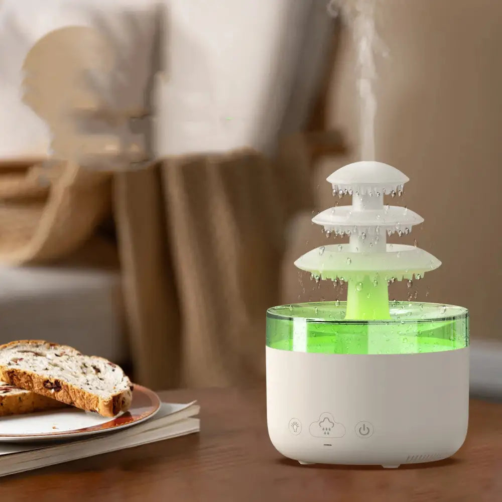 rain cloud humidifier and aroma diffuser